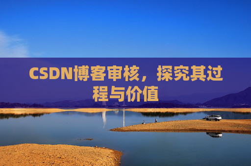 CSDN博客审核，探究其过程与价值